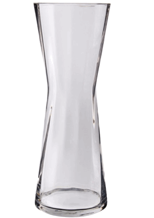 DARTINGTON CRYSTAL FLORABUNDANCE GLADIOLI VASE
